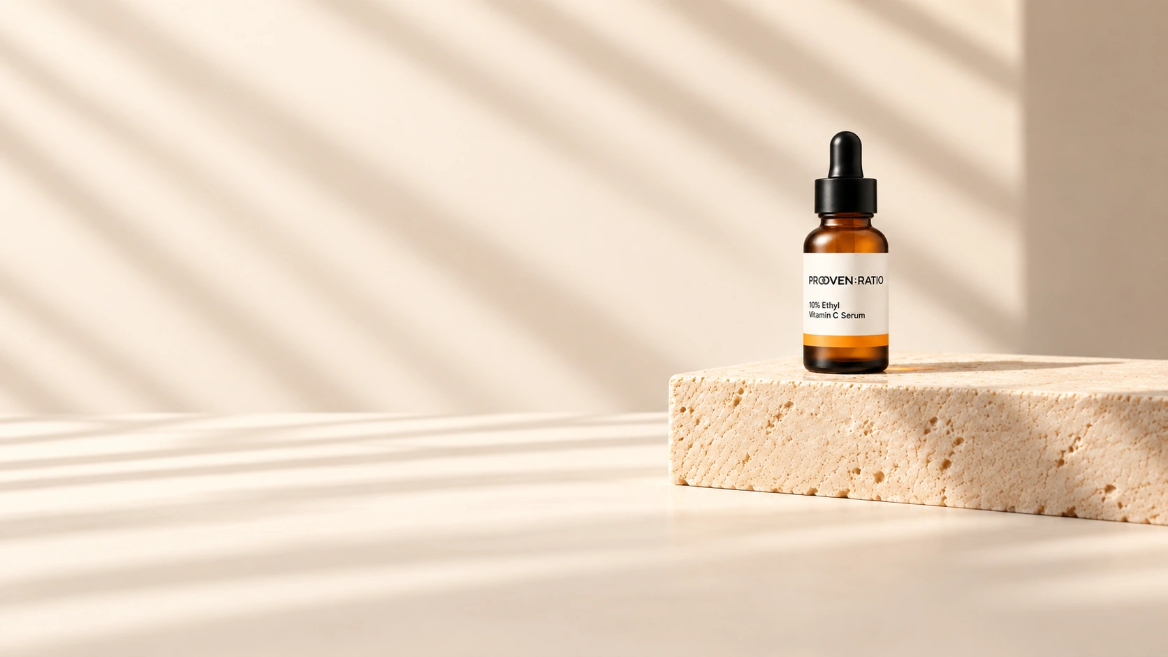 C10 Antioxidant Serum — PROOVEN:RATIO studio campaign